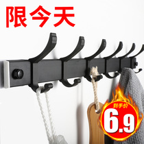 Adhesive hook Wall Wall Wall hanger strong viscose non-perforated towel hook kitchen bathroom door rear sticky hook coat hook