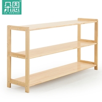 Duoen teaching aid rack Montessori teaching aid cabinet Kindergarten solid wood childrens toy storage cabinet rack furniture
