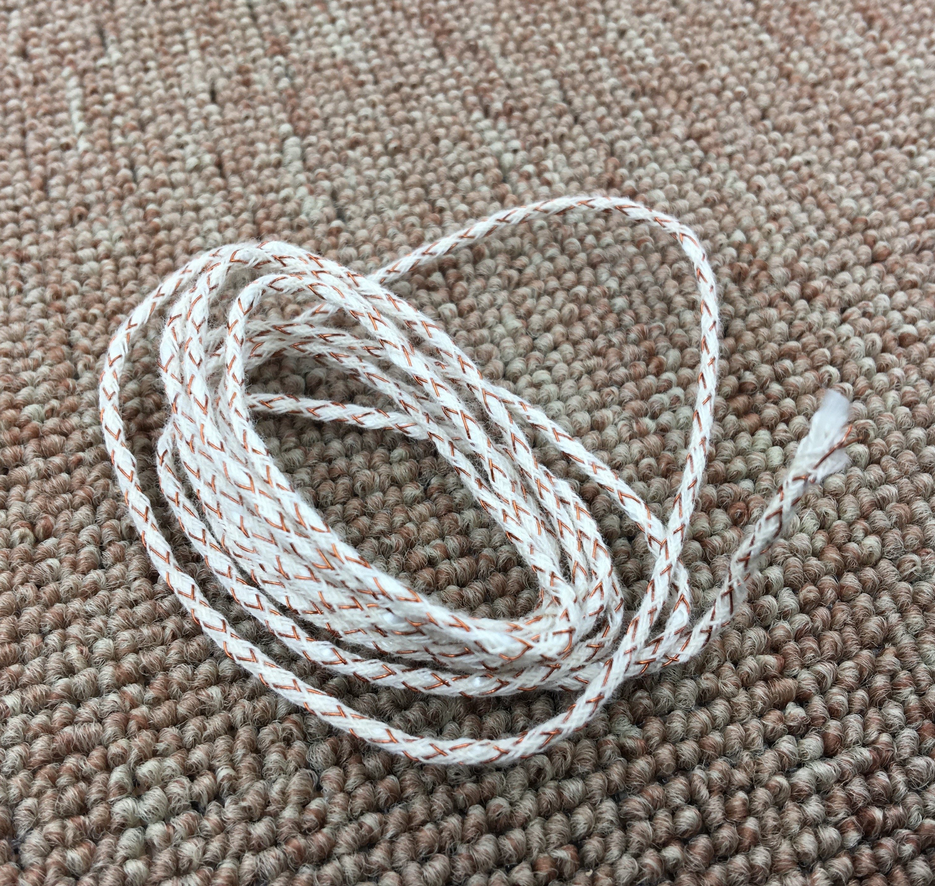 超长 顶配棉芯1米zippo打火机专用棉芯棉线灯芯绳火芯送火石镊子