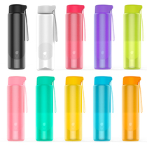 Youdao Spring and Summer Student Sports Cup Plastic Portable Space Cup Straight Cup Routine Cup