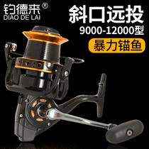 Big fish wheel Metal bevel cup Long throw wheel Fishing wheel Fishing line wheel Anchor rod Anchor fish wheel Throwing rod Sea rod fish wheel Sea rod wheel