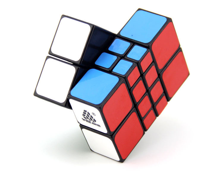 智力乐园sq224魔方 黑底 伪224魔方 儿童益智玩具高难度异形魔方