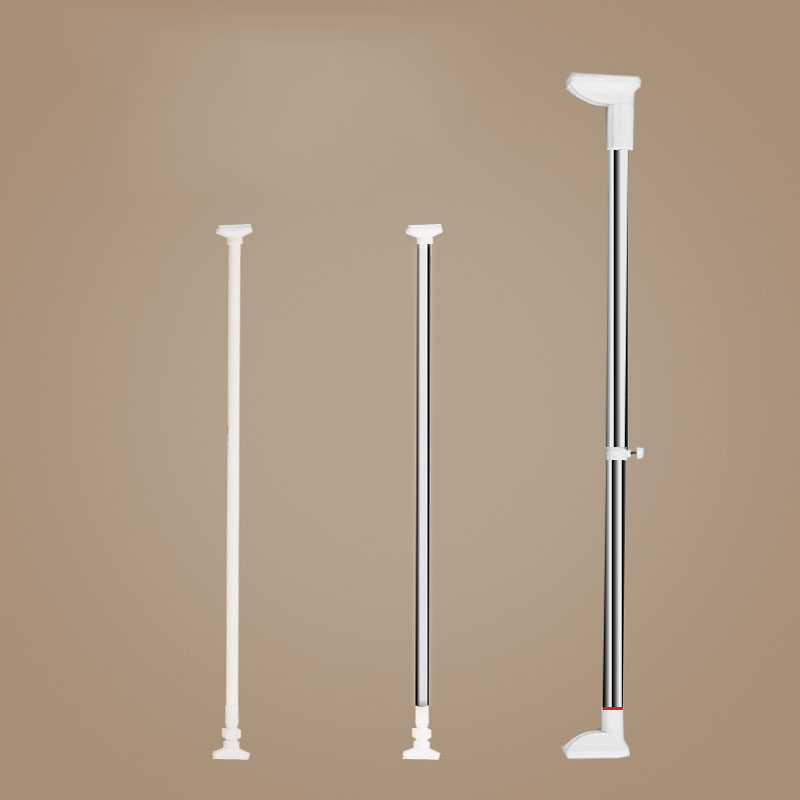 美居客伸缩杆阳台免打孔晾衣杆升缩杆