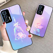 Suitable for Motorola eagespro phone case cover glass protective cover 5g all-inclusive lens light luxury Creative