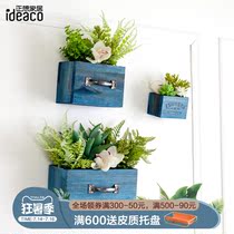 Clearance Sold out No make up Old wood chest of drawers Floor decorations Shop model room simulation wall hanging