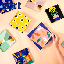 sort Spain OCTAEVO Mediterranean style colorful creative design Ceramic square plate plate fruit plate