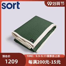 sort Danish HAY thin Quilt Bias Quilt Norse minimalist design air conditioning Quilt single double cover blanket