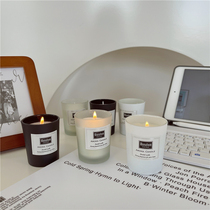 Korean ins Wind to improve the quality of life indoor lasting scented candles gift box niche hand gift bedroom to help sleep