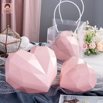 Zhang Xiaomer Valentine's Day gift box heart-shaped gift box bright face bridesmaid bridesmaid gift box empty