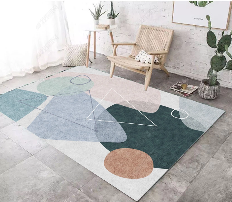ins style nordic living room carpet sofa coffee table cushion large cute area girl bedroom bedside carpet floor mats