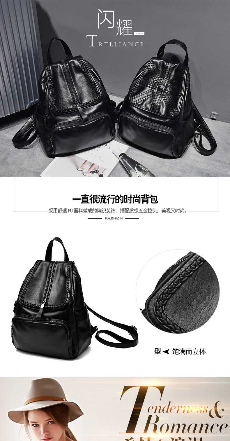 coach軟皮包包 麥包包2020新款潮袋鼠女包品牌真皮雙肩包女韓國牛皮背包軟皮包包 coach