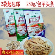 Guilin native Vietnamese style Kangbo taro strips 250g Lipu original chive spicy flavor taro strips snacks