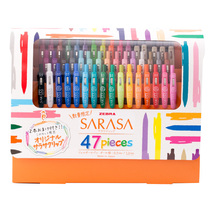 Japanese Zebra Zebra Press gel pen JJ15 students with 0 5 Test black pen SARASA color set