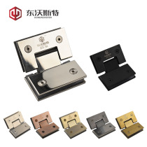 135 degree bathroom glass clip 304 stainless steel two-way shower room bathroom frameless glass door hinge hinge