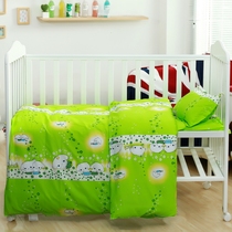 Kindergarten cartoon Little white dog Three sets of six sets Core pure cotton Childrens nap is supported in bulk customization