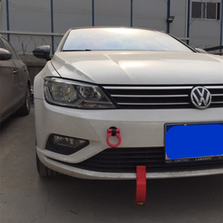 Xe sửa đổi trailer móc phía trước và phía sau thanh phổ trang trí vành đai vòng tow rope kéo móc trailer bìa chống va chạm móc