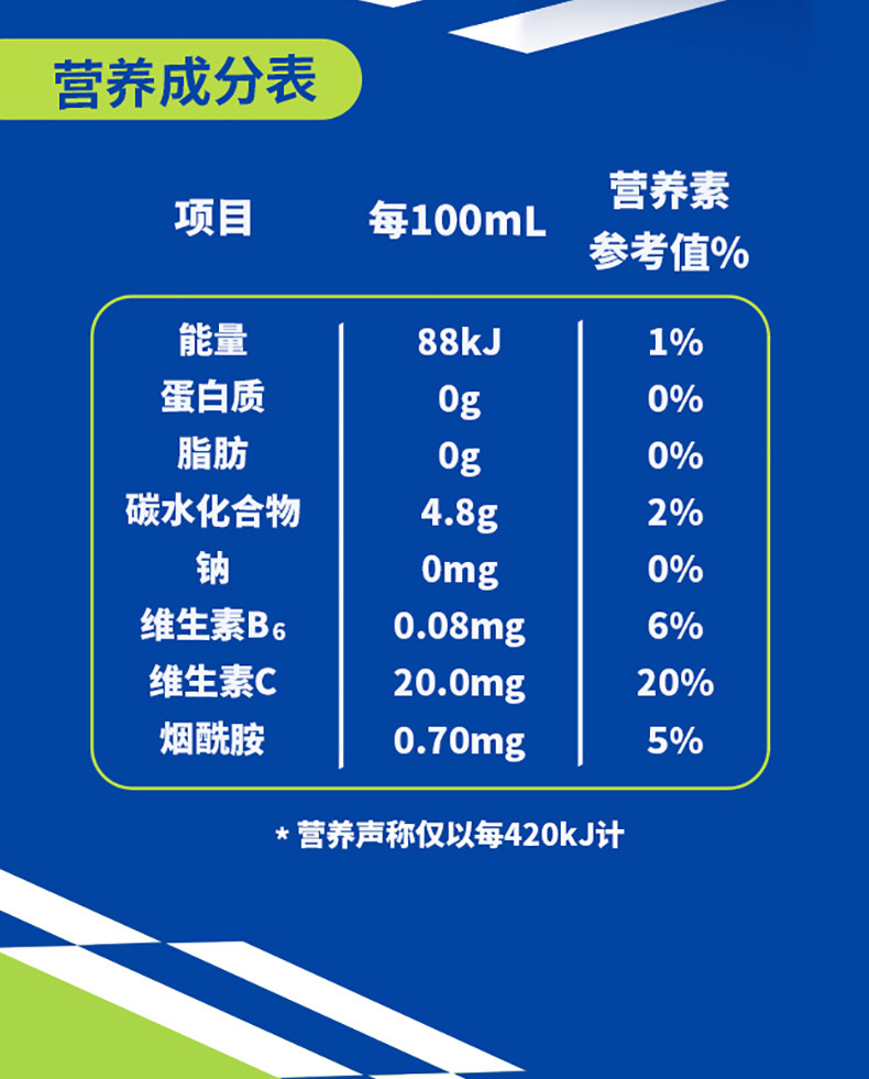 天猫超市 脉动 青柠口味 维生素功能饮料 600ml*15瓶/箱