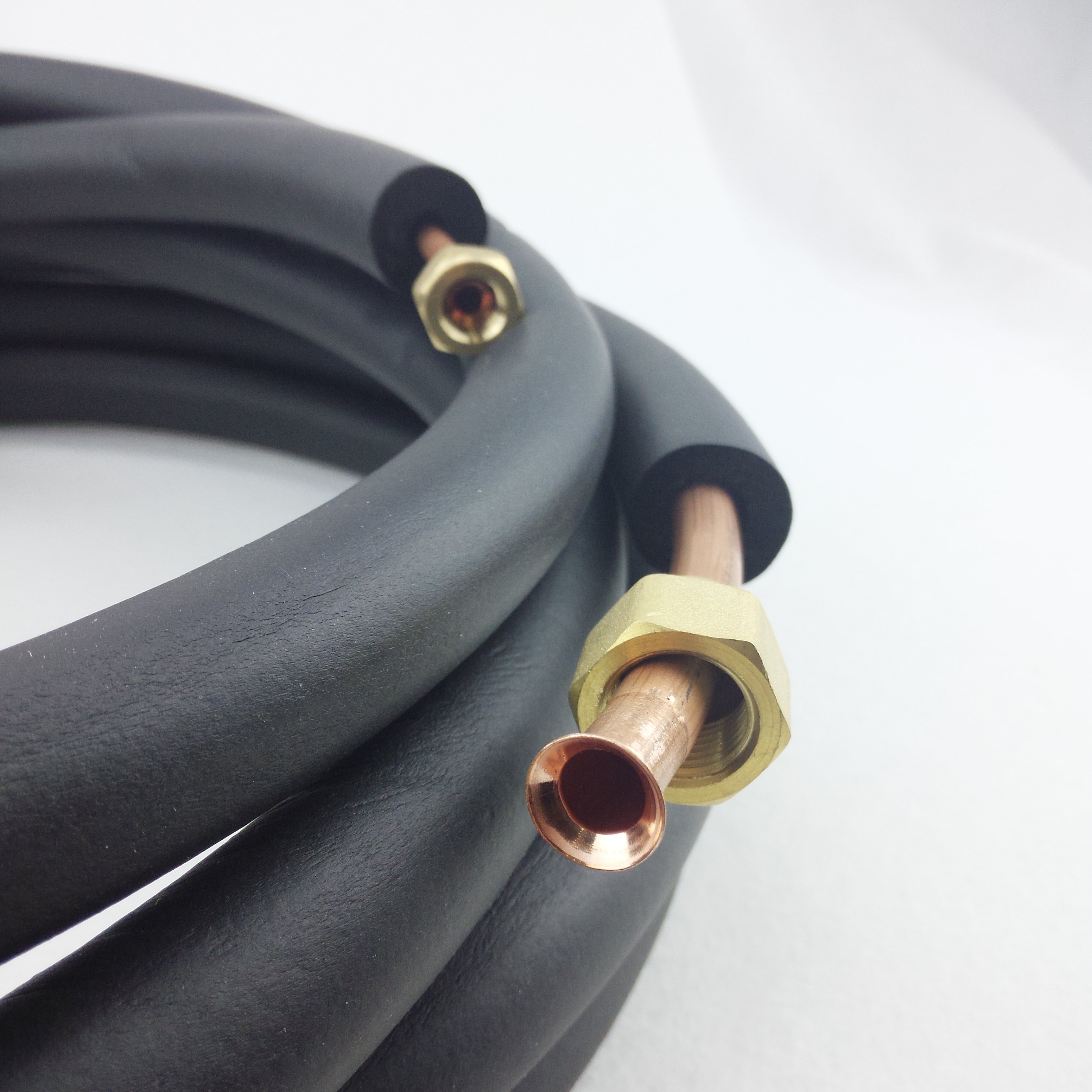 空调铜管连接管1匹1.5匹2匹3匹5匹加厚耐压变频 纯紫铜管正品通用