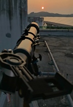 Astronomical telescope mobile phone fixed photo clip