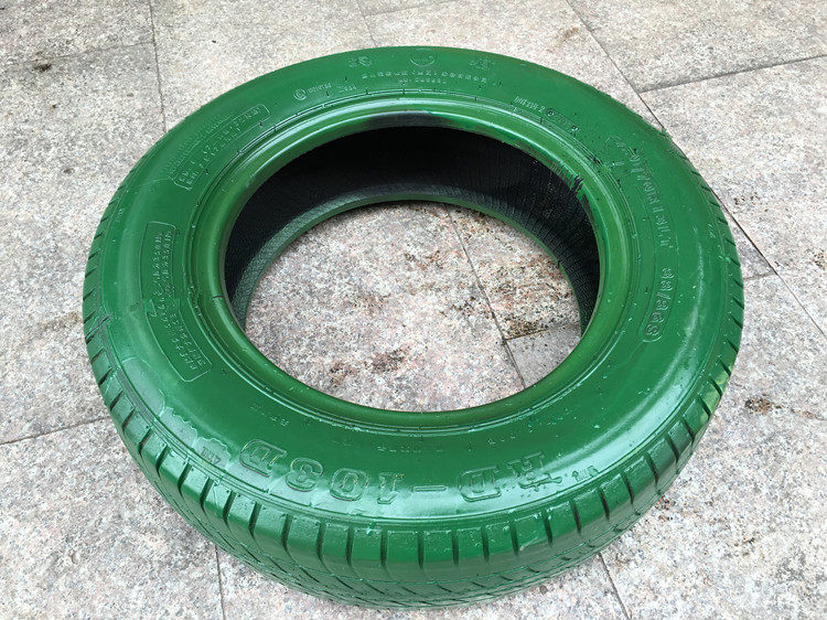 幼儿园彩色真轮胎玩具儿童户外轮胎游戏拓展橡胶轮胎滚圈钻洞感统