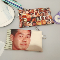 Beast First Forefathers Fields FIELDS RED LARGE CAPACITY PEN POUCH STATIONERY LEARNING SUPPLIES ELEMENTARY SCHOOL CHILDREN ELEMENTARY SCHOOL BOYS AND MEN