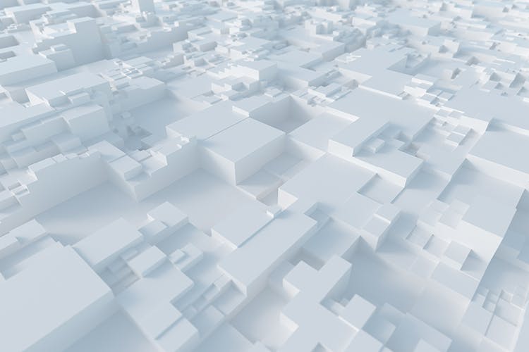 变色鱼提供国外设计素材抽象三维绘制几何图形高清背景图片素材