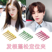 Hair fluffy pad hairclip root enhancer top clip bangs clip fixing clip hair clip headwear