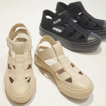 Spot Japanese Converse LIGHT PLTS GLADIATOR Hollow Sandals Canvas Shoes