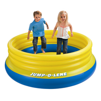 Original INTEX childrens trampoline jumping baby sports field ocean ball pool educational inflatable toy