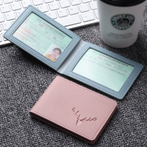 Ultra-thin drivers license holster nv wang red driving permit or license combo covers this bank card package male