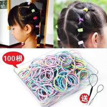 Childrens headdress Girl hair ornaments Head rope does not hurt the hair Princess hair rope simple rubber ring Rubber band girl cute hair ring