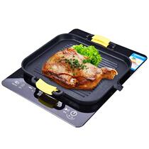 Medical Stone Induction Cookware Baking Pan Home Han Type Non Stick Smokeless oven grill Grill Steak Iron Plate Burning Pan