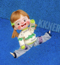 KKner series hair egg - baby head OB22 OB24 small cloth size BJD big head small cloth size doll head