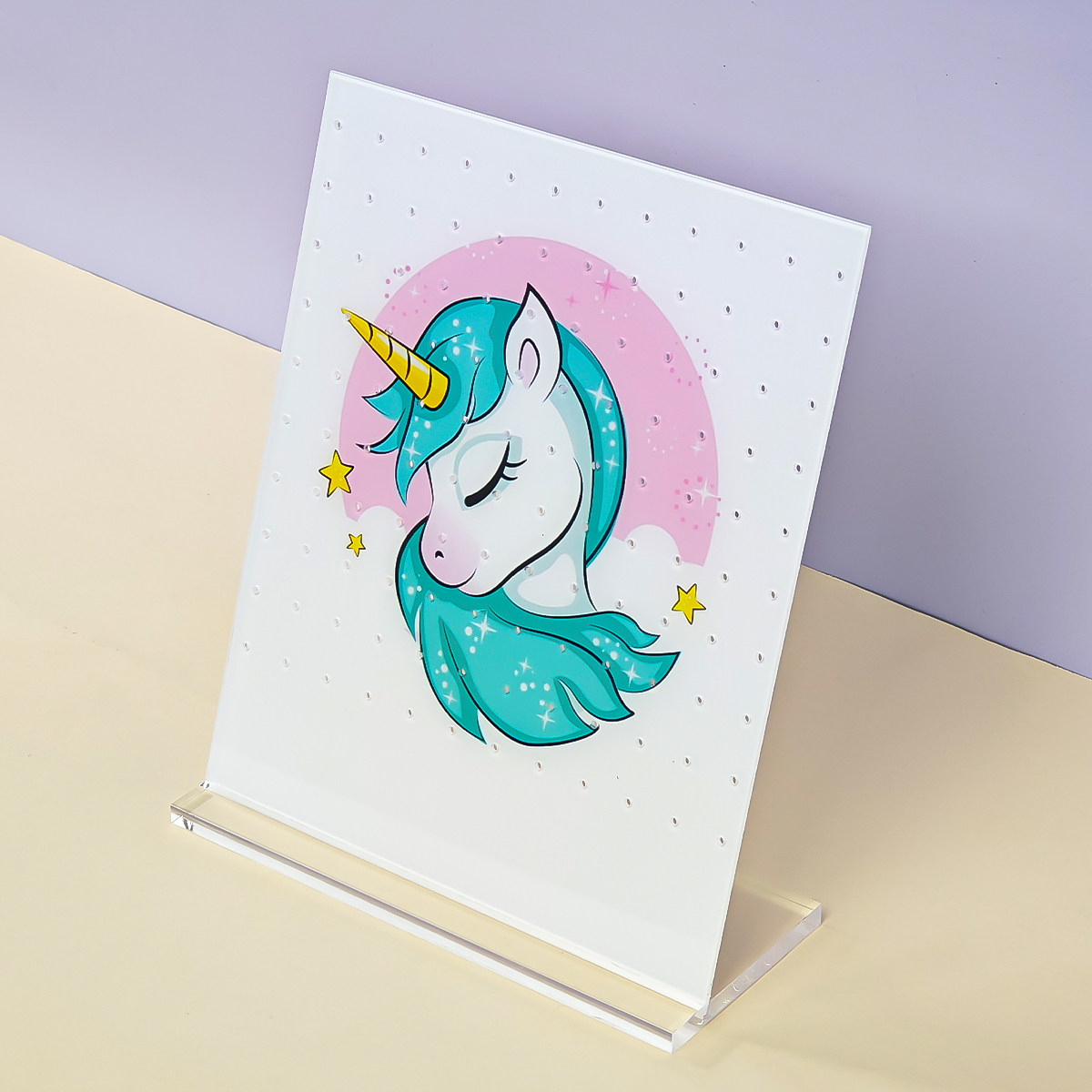 亚克力耳环架首饰展示架宿舍桌面耳饰耳钉收纳盒梳妆台直播拍照托