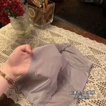 Girl raw underwear new 2020 explosive antibacterial lace Ice Silk no trace summer ladies waist shorts