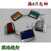 Large truck trailer 24V NEW TYPE OF LED LIGHTING EDGE LIGHT BACKLIT DISPLAY WIDE SIDE LIGHTS ILLUMINATED TIRE SIDE LAMP TAILLIGHTS