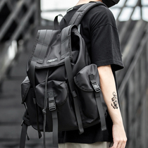 Hong Kong I Tgreg Tide Brand Backpack Men's Leisure Travel Backpack High School Student Schoolbag Large Capacity Bag