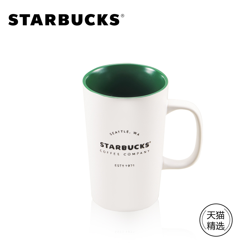 starbus 355ml classic heritage ceramic mug classic water cup coffee cup tmall selection