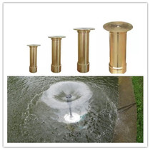 4 points 6 points all copper mushroom hemisphere nozzle pool flowing water fountain Fish Pond Park Square landscape sprinkler nozzle