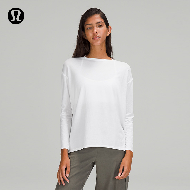 lululemon -- Back in Action ladies Long sleeves T-shirt LW3CE0S