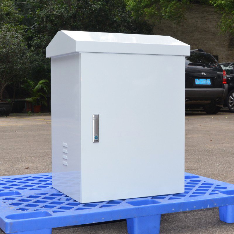 厚为600*800*450室外监控防水箱19寸机架式交换机箱挂墙挂杆机柜