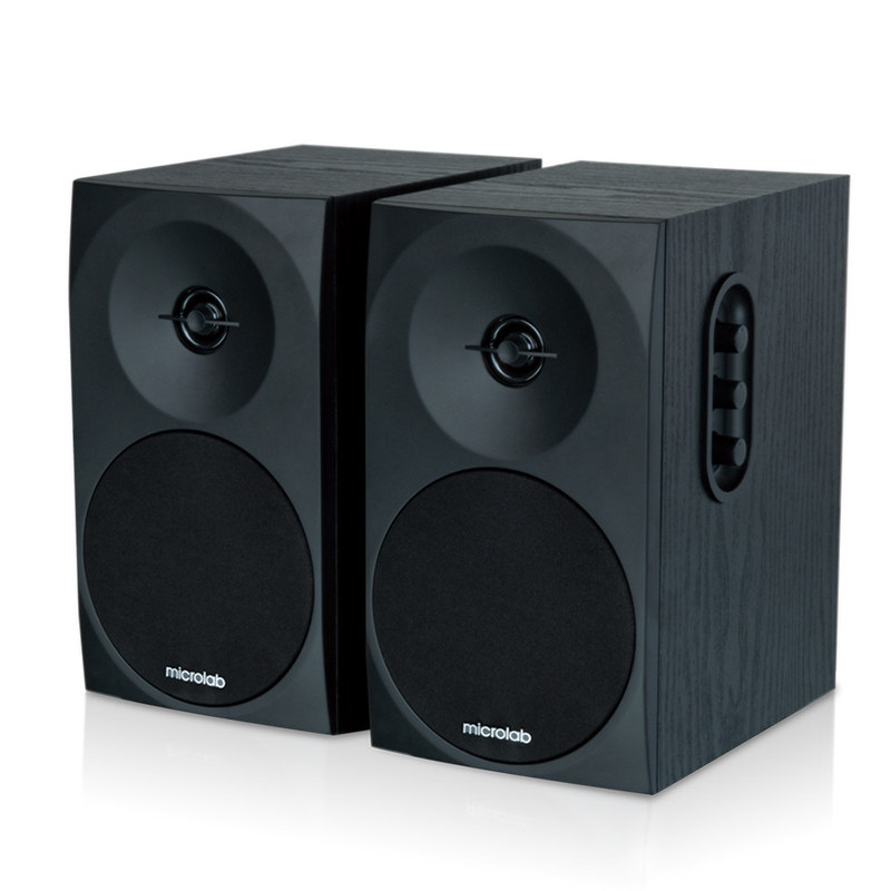 麦博b70电脑多媒体音箱 2.0低音炮音箱 木质箱体 笔记本电脑音箱