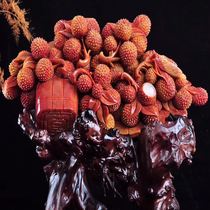 Boutique Shoushan alpine stone ornaments hand-carved furnishings a great profit and fruitful cultural play collection of strange stones