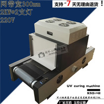 Factory customized two lamps UV lamp tunnel furnace mobile phone shell circuit board UV glue UV varnish light curing machine