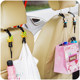 Car Hook Cartoon Cute Car Supplies Hanging Hook Multifunctional Headrest Seat Back Hook Car Hook