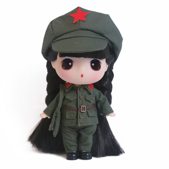 ddung Dongji 18cm military doll holiday gift souvenirs confused doll birthday gift gift gift
ddung Dongji 18cm military doll holiday gift souvenirs confused doll birthday gift gift gift