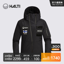 Finland HALTI autumn winter outdoor men windproof soft shell coat Uljas mens woven coat HWJAA55032S