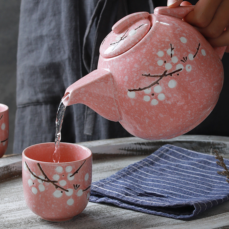 The teapot suit household utensils cup tea ware jingdezhen ceramic drinking cup Japanese kung fu tea kettle