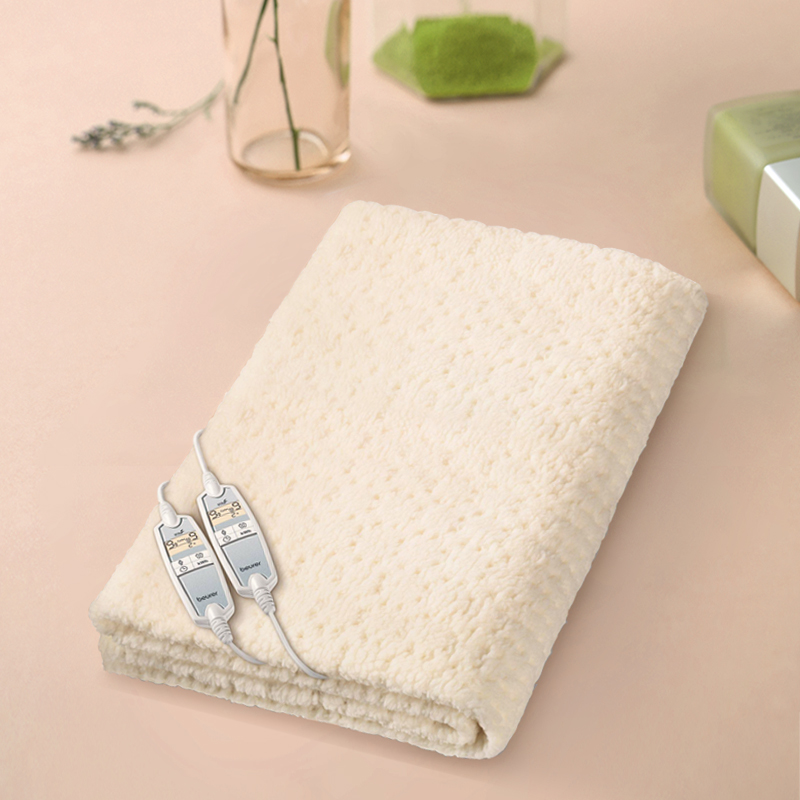 beurer imported electric blanket from germany can be washed. it is a safe electric mattress with double control and temperature adjustment for household small mite removal