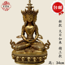 Li dispensers Nepal Myitong Tibetan Buddhism pure bronze big day such as coming to Buddha like the Buddha statue hidden from all four sides of the Buddha statue